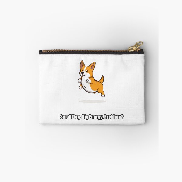 Item preview, Corgi Sticker - Small Dog Big Energy Problem - Funny Corgi Gift designed and sold by pawdrops.