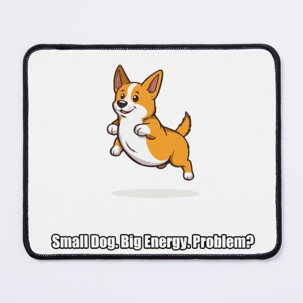 Item preview, Corgi Sticker - Small Dog Big Energy Problem - Funny Corgi Gift designed and sold by pawdrops.