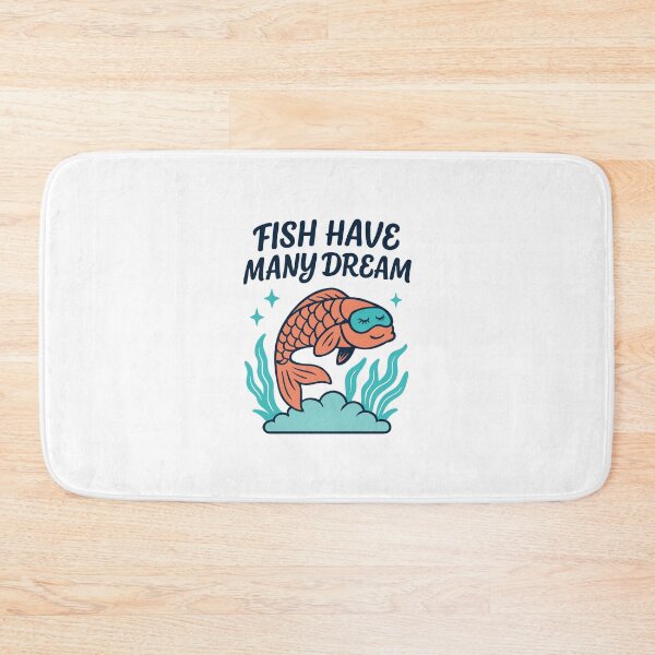 Item preview, Fish Have Many Dream – Whimsical Engrish Kawaii Design designed and sold by Apotheosis by Irie Meraki.