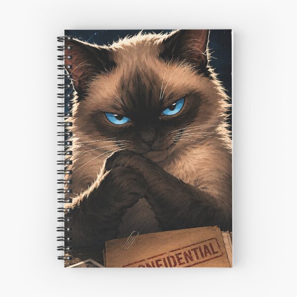 Item preview, Siamese Cat Detective: I know what you did designed and sold by thirtyonestars.