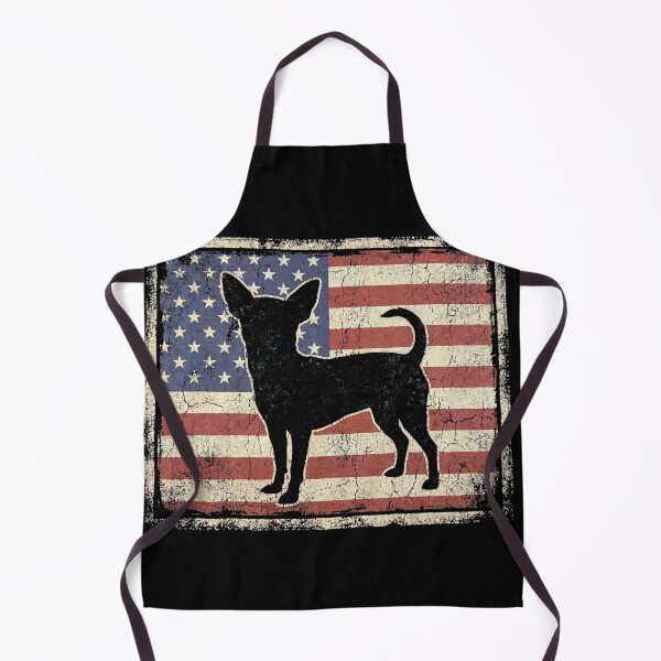 Item preview, Patriotic Chihuahua American Flag Silhouette Shirt designed and sold by TeNovaStudio.