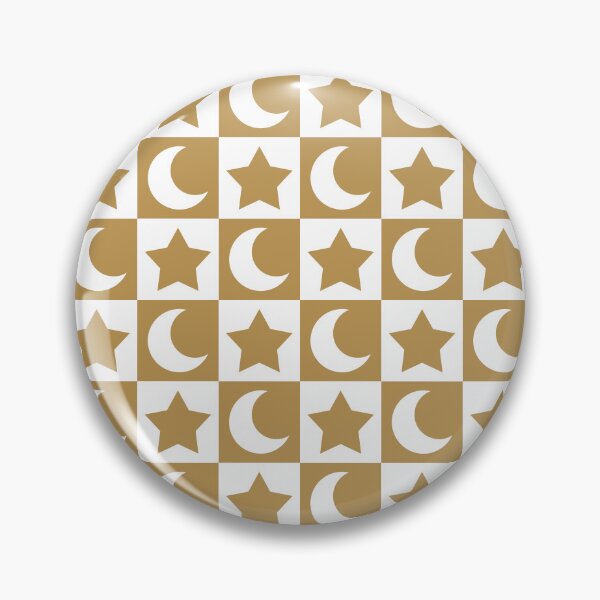 Item preview, Maple syrup & white crescent moon & stars  designed and sold by Mint + Midnight.