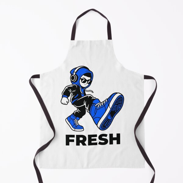 Item preview, Fresh Sneakerhead Kid Blue Kicks Premium Sticker designed and sold by Mr-wow.