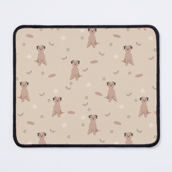 Item preview, Minimalist Flat Design Border Terrier Dog Tan Pattern designed and sold by svitlaarty.