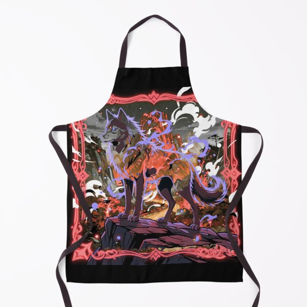 Item preview, Mystic Spirit Wolf Fantasy Forest Art designed and sold by DervoTeck2767.
