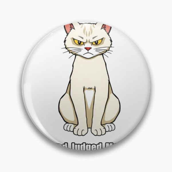 Item preview, British Shorthair Sticker - Observed Judged Moved On - Funny Cat Gift designed and sold by pawdrops.