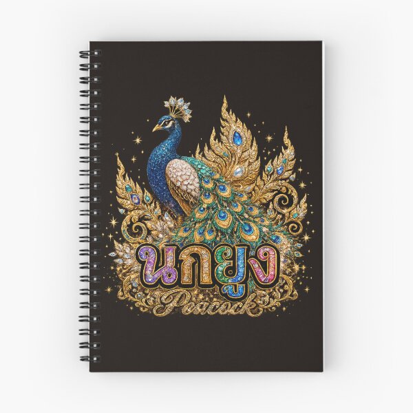 Item preview, Luxury Thai Peacock Design designed and sold by Hit Lang School.