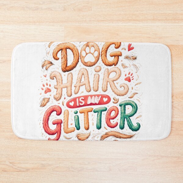 Item preview, Dog Hair is My Glitter – Funny DOG LOVERS Shirt, Unique Graphic Tee, Gift Idea designed and sold by Hanno0.
