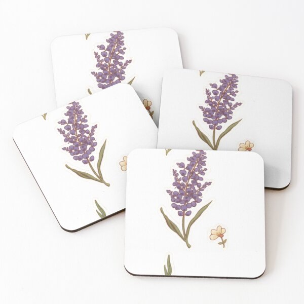 Item preview, Cute Vintage Lavender Floral Aesthetic Sticker Pack designed and sold by Doka  Images.