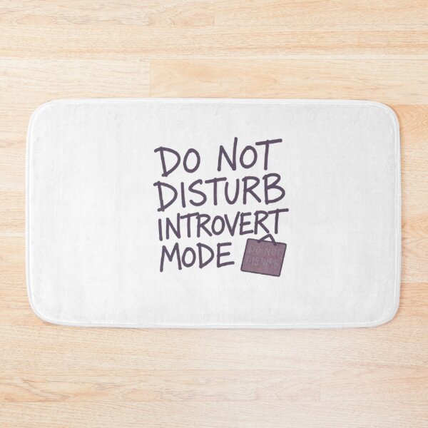 Item preview,  Do Not Disturb Introvert Mode 2026 - Anti Social Sticker designed and sold by Arties4Bread⭐⭐⭐⭐⭐.