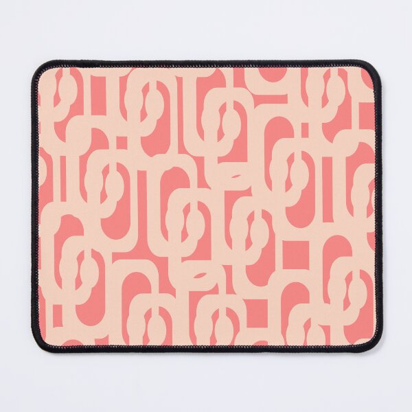 Item preview, Blush Pink Abstract Mid Century Modern Pastel Pattern designed and sold by kierkegaard.