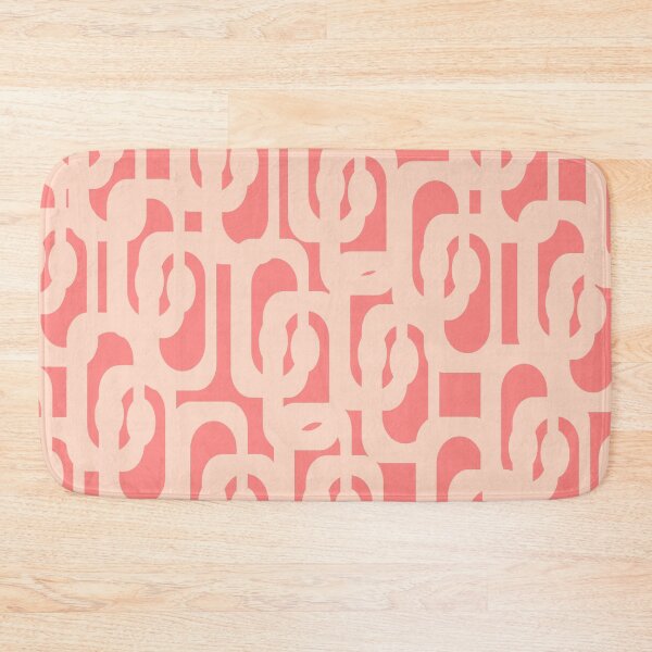 Item preview, Blush Pink Abstract Mid Century Modern Pastel Pattern designed and sold by kierkegaard.