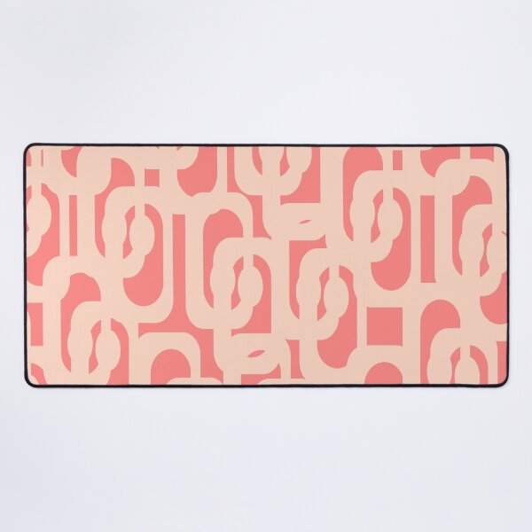 Item preview, Blush Pink Abstract Mid Century Modern Pastel Pattern designed and sold by kierkegaard.