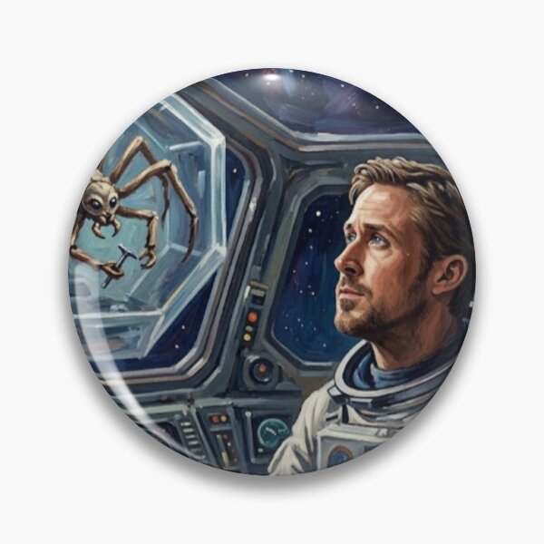 Item preview, A Friendship Across the Stars. – Project Hail Mary Fine Art Print designed and sold by Art's Diner.
