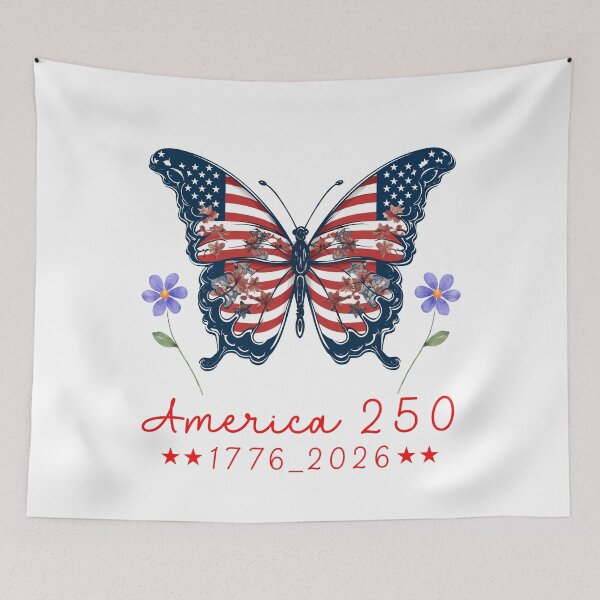 Item preview, America US Flag 250 1776 2026 250th Anniversary 4th of July  designed and sold by FreshVibe Prints.