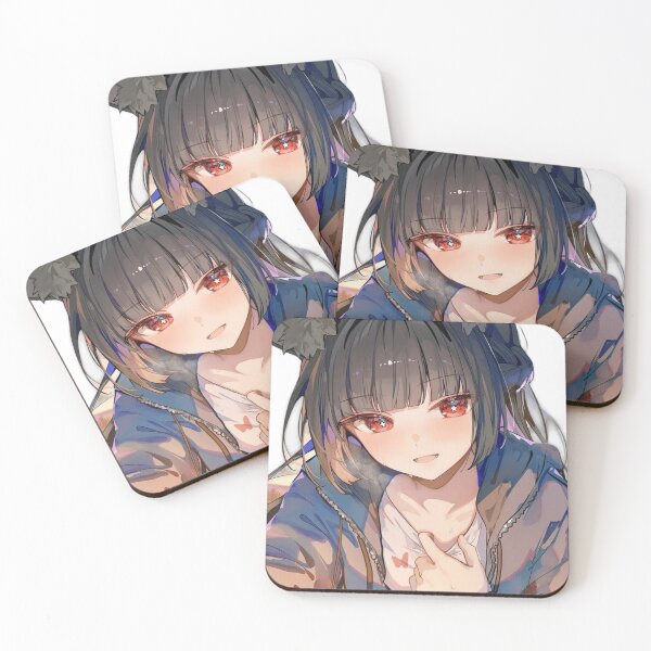 Item preview, Kazusa Kyoyama Blue Hoodie Blue Archive designed and sold by KomiArts.