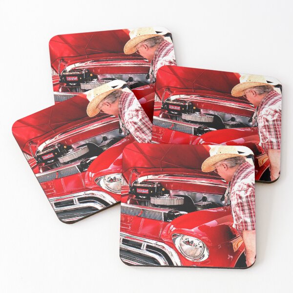 Item preview, "Checkin' Out This Baby, a 1951 Chevy Truck," Photo, for prints and products designed and sold by Bob Hall©.