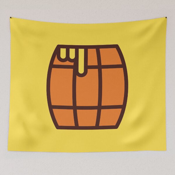 Item preview, Honey Barrel Minimal Icon designed and sold by danielrospad.