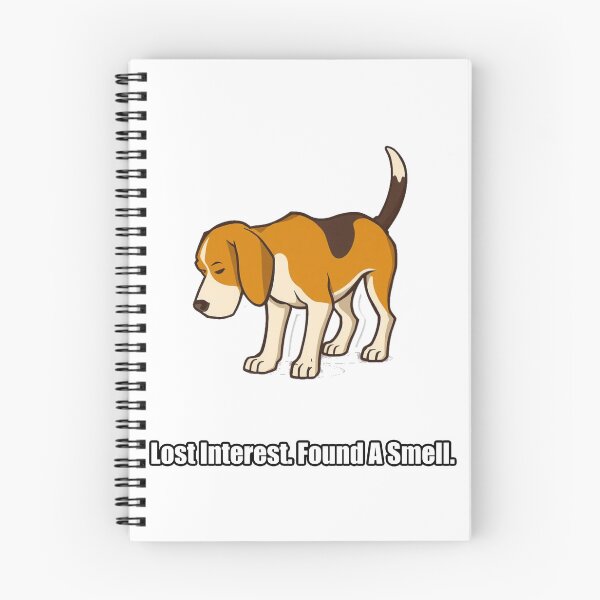 Item preview, Beagle Sticker - Lost Interest Found A Smell - Funny Beagle Gift designed and sold by pawdrops.