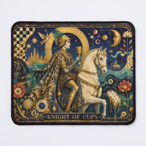 Item preview, The Knight of Cups - Messenger of the Heart | Surreal Romance designed and sold by Natalia-Vlad.