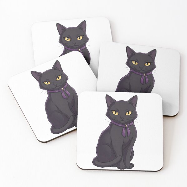 Item preview, Mystical Black Cat Kawaii designed and sold by SweetKath19.
