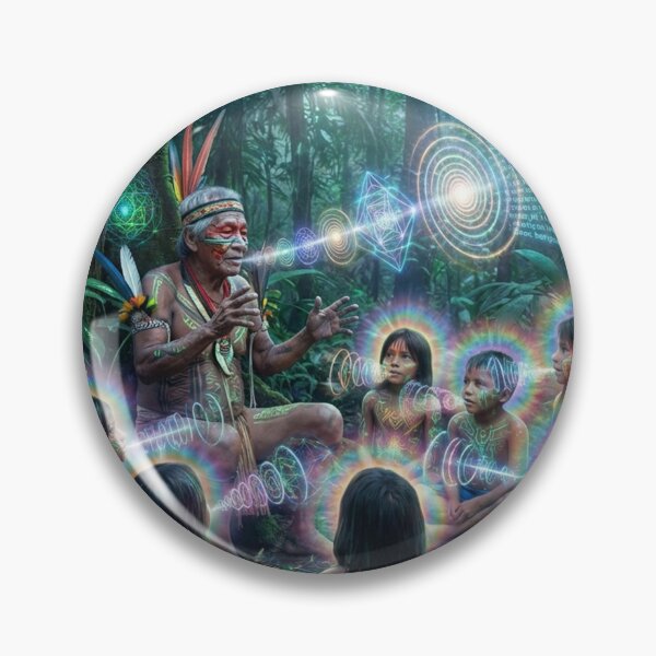 Item preview, Ancestral wisdom connecting with the energy of the universe designed and sold by RoninGangStudio.