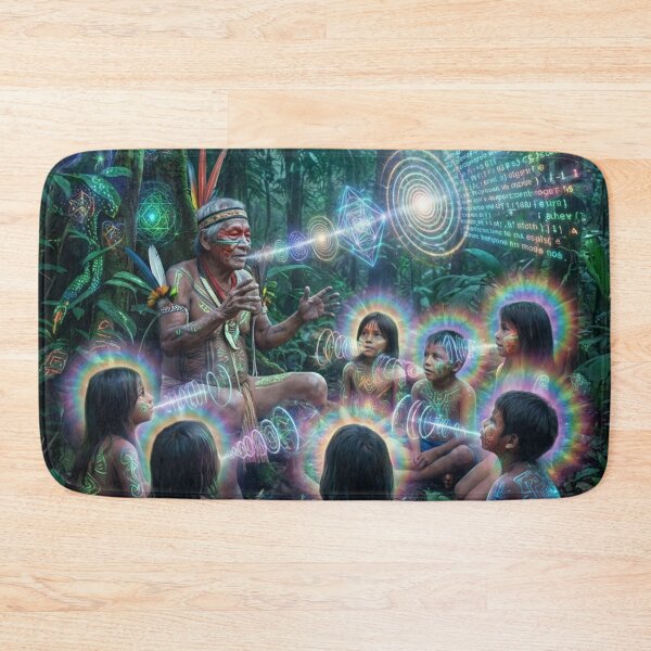 Item preview, Ancestral wisdom connecting with the energy of the universe designed and sold by RoninGangStudio.