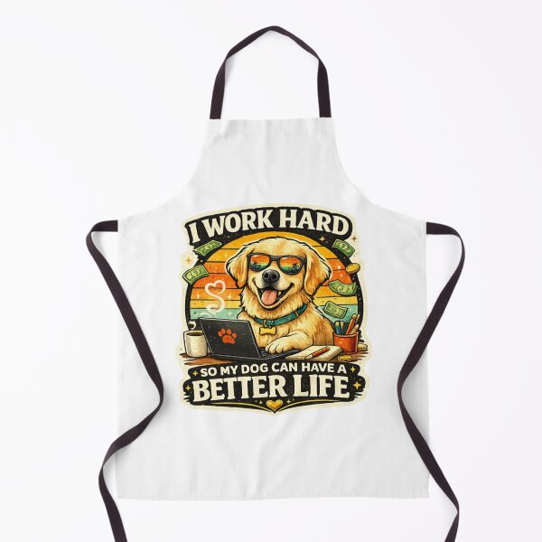 Item preview, I Work Hard So My Dog Can Have A Better Life Funny Dog Lover Shirt designed and sold by Bismillah-Najah.