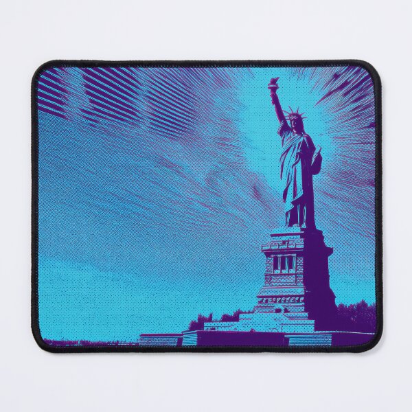 Item preview, Statue of Liberty Radiance Pop Art Skyline designed and sold by ClubVacay.