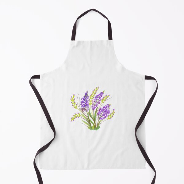 Item preview, Beautiful Purple Lavender Flowers Watercolor designed and sold by DailyDoodlesBySumbul.