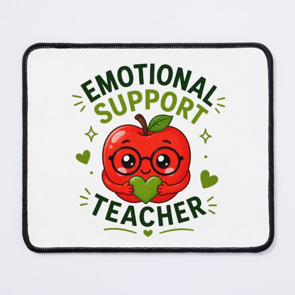 Item preview, Emotional Support Teacher Funny Teacher Appreciation Gift designed and sold by INVITOARTE.