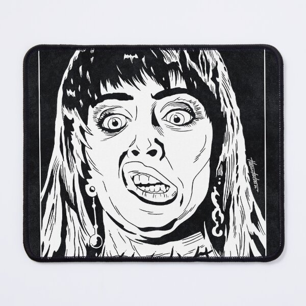 Item preview, FRANKENHOOKER (Black and White) designed and sold by FamousWeirdosRB.