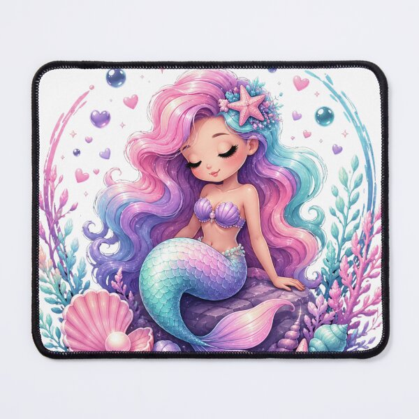 Item preview, Cute Pastel Mermaid Princess designed and sold by Mysthor-Designs.