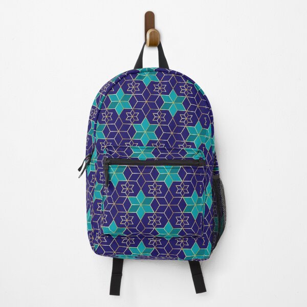 Item preview, Hanukkah Jewish Star Geometric Pattern in Blue Contemporary designed and sold by DEC02.