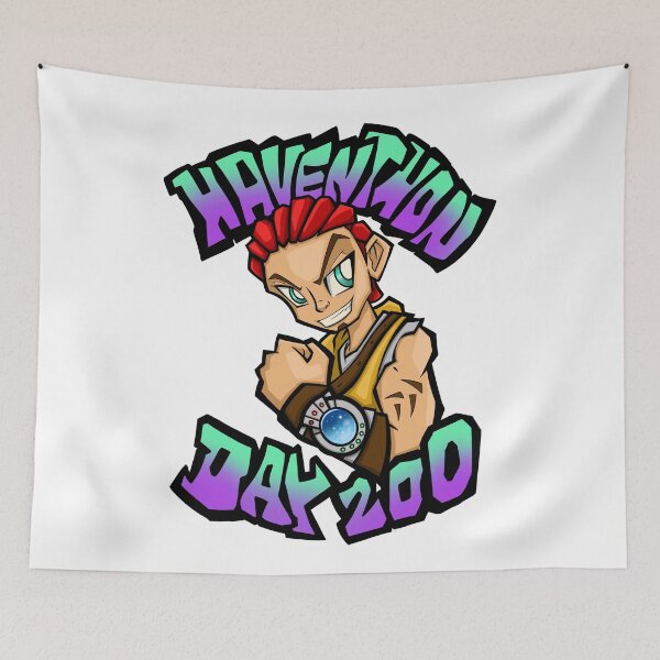 Item preview, Haventhon day 200 white outline designed and sold by Davubnub.