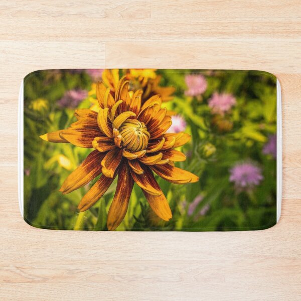 Item preview, Orange Chrysanthemum Mid-Bloom Macro Photography designed and sold by Rabee Khalil Photography.