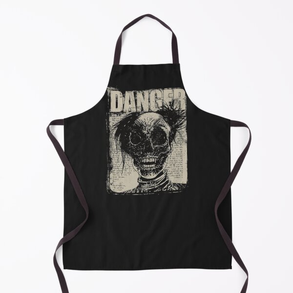 Item preview, Danger Industrial Horror Creature Newspaper Collage Art designed and sold by ERODED SELF.