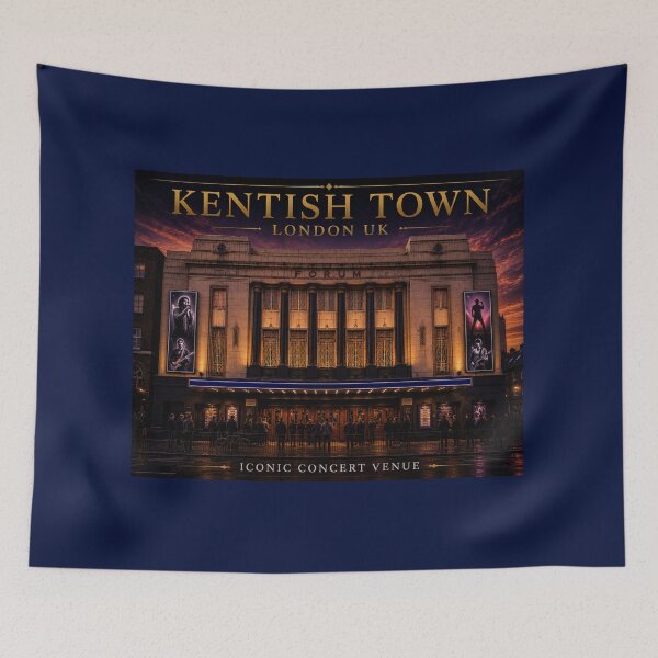Item preview, North London Art Deco Concert Venue – Twilight Edition designed and sold by globetrottergfx.