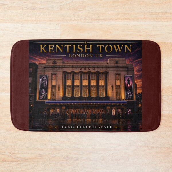 Item preview, North London Art Deco Concert Venue – Twilight Edition designed and sold by globetrottergfx.