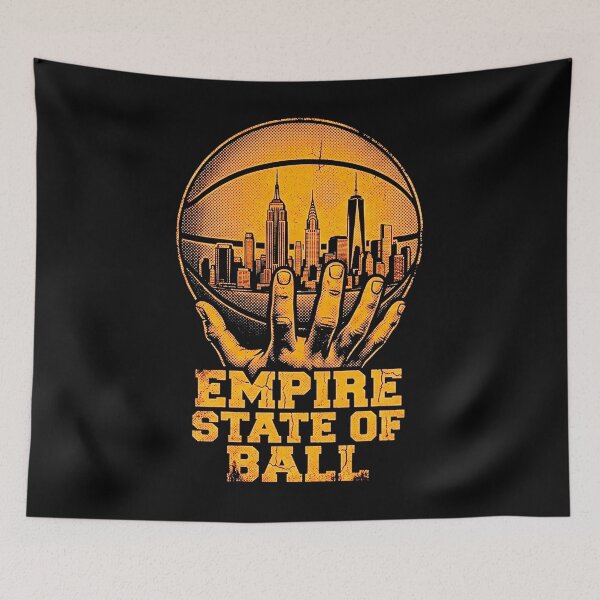 Item preview, Empire State of Ball New York Basketball Vintage designed and sold by Majnon8bp.