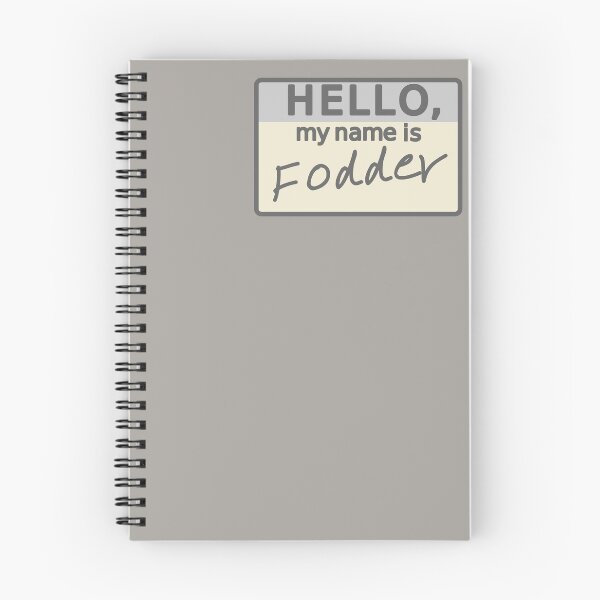 Item preview, Hello, my name is Fodder designed and sold by Odd-Squared.