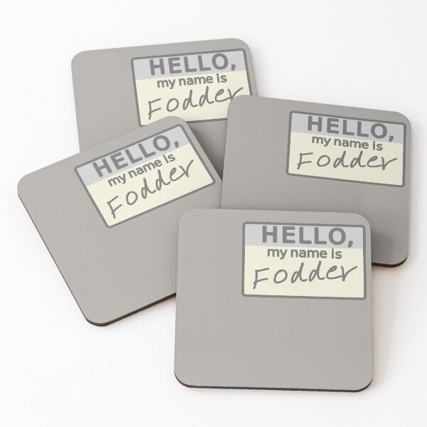 Item preview, Hello, my name is Fodder designed and sold by Odd-Squared.