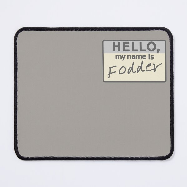 Item preview, Hello, my name is Fodder designed and sold by Odd-Squared.