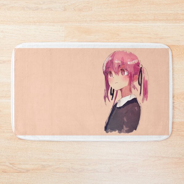 Item preview, Anime Illustration - Young Girl with Pink-Magenta Hair, Contemporary Japanese School Style designed and sold by AnimeShin.