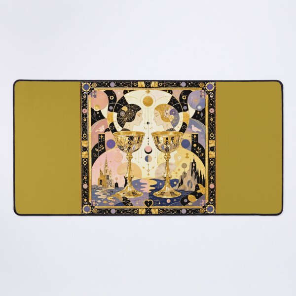 Item preview, The Two of Cups - The Sacred Union of Souls | Tarot of Divine Love designed and sold by Natalia-Vlad.