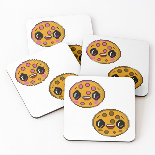 Item preview, Chocolate Chip Cookie Sticker Pack Pixel Art designed and sold by RetroRlx.