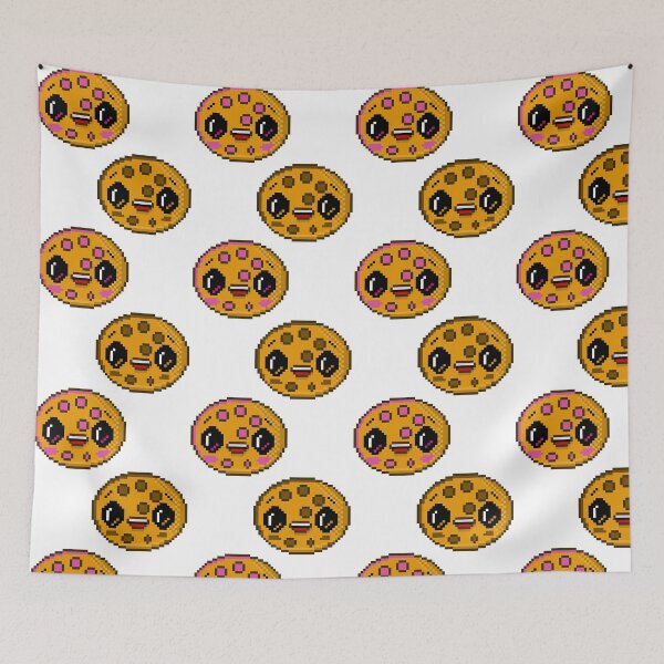 Item preview, Chocolate Chip Cookie Sticker Pack Pixel Art designed and sold by RetroRlx.