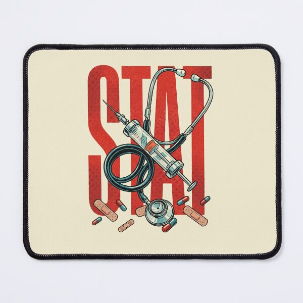 Item preview, Retro Pop Art Nurse Tools Medical Stat designed and sold by DuckOddity.