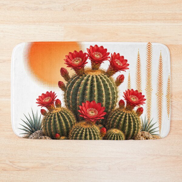 Item preview, Flowering Barrel Cactus designed and sold by StudioBloodmoon.