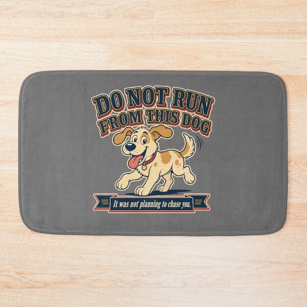 Item preview, Do Not Run From This Dog – Funny Dog Lover  designed and sold by freshwear design.